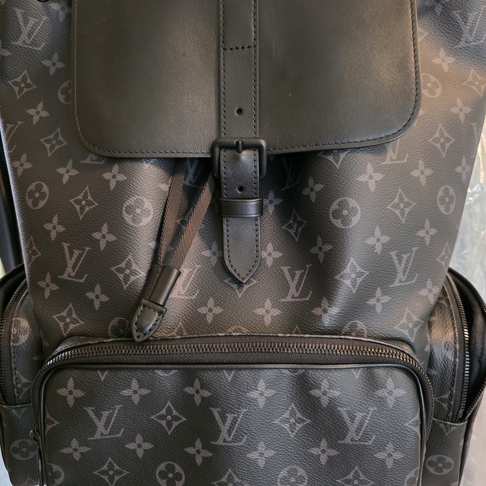 Louis Vuitton Black Monogram ECLIPSE Backpack